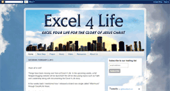 Desktop Screenshot of excel4lifenavs.blogspot.com