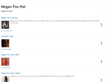 Tablet Screenshot of megan-fox-1.blogspot.com