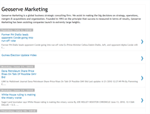 Tablet Screenshot of geoservemarketing.blogspot.com