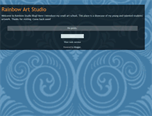 Tablet Screenshot of nonnartstudio.blogspot.com