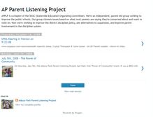 Tablet Screenshot of parentlisteningproject.blogspot.com