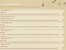 Tablet Screenshot of lafamiliapagina.blogspot.com