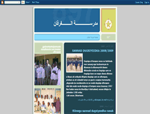 Tablet Screenshot of alfurqaanschool.blogspot.com