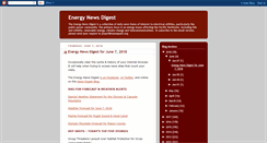 Desktop Screenshot of energynewsdigest.blogspot.com