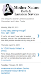 Mobile Screenshot of mothernaturebirthlactation.blogspot.com