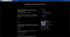 Desktop Screenshot of christianobjectivist.blogspot.com