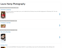 Tablet Screenshot of laurahampphotography.blogspot.com