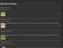 Tablet Screenshot of myparisphotos.blogspot.com
