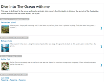 Tablet Screenshot of diveintotheoceanwithme.blogspot.com