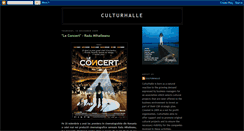 Desktop Screenshot of culturhalle.blogspot.com