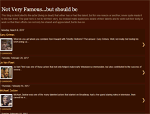 Tablet Screenshot of notveryfamous.blogspot.com