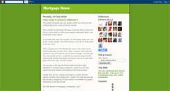 Desktop Screenshot of mortgageupdatenews.blogspot.com