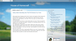 Desktop Screenshot of houseofhomecraft.blogspot.com