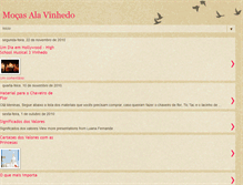 Tablet Screenshot of organizacaodasmocasalavinhedo.blogspot.com