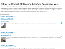 Tablet Screenshot of cabinetmedical-diaconucrina.blogspot.com