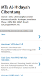 Mobile Screenshot of mts-alhidayah.blogspot.com