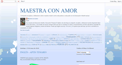 Desktop Screenshot of maestraconamor.blogspot.com