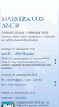 Mobile Screenshot of maestraconamor.blogspot.com