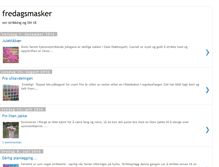 Tablet Screenshot of fredagsmasker.blogspot.com