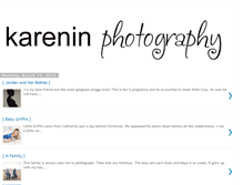 Tablet Screenshot of kareninphotography.blogspot.com