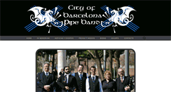 Desktop Screenshot of barcelona-pipeband.blogspot.com