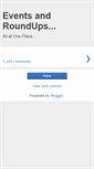 Mobile Screenshot of events-n-roundups.blogspot.com