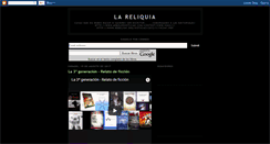 Desktop Screenshot of lareliquiafangulo.blogspot.com