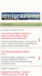Mobile Screenshot of emigrazione-notizie.blogspot.com