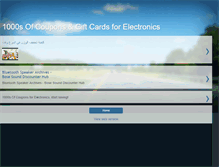 Tablet Screenshot of 1000sofcouponsforelectronics.blogspot.com