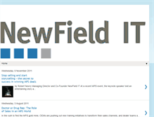 Tablet Screenshot of newfieldit.blogspot.com