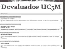 Tablet Screenshot of devaluadosuc3m.blogspot.com