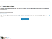 Tablet Screenshot of csharp-bhaumik.blogspot.com