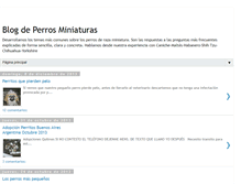 Tablet Screenshot of elblogdeperrosminiaturas.blogspot.com