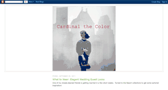 Desktop Screenshot of cardinalthecolor.blogspot.com