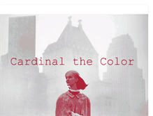 Tablet Screenshot of cardinalthecolor.blogspot.com