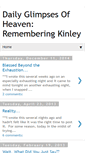 Mobile Screenshot of dailyglimpsesofheaven.blogspot.com