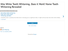 Tablet Screenshot of niteteethwhitening09.blogspot.com