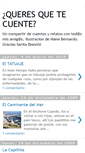 Mobile Screenshot of mador-queresquetecuente.blogspot.com