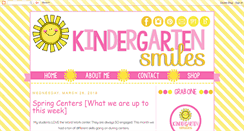 Desktop Screenshot of kindergartensmiles.blogspot.com