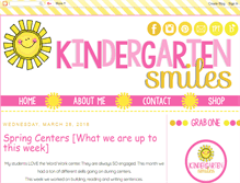 Tablet Screenshot of kindergartensmiles.blogspot.com