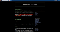 Desktop Screenshot of gangsofskaters.blogspot.com