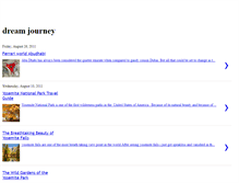 Tablet Screenshot of dreamjourney02.blogspot.com