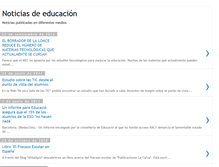 Tablet Screenshot of noteducacion.blogspot.com