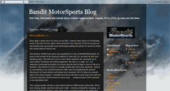 Desktop Screenshot of bandit-motorsports.blogspot.com