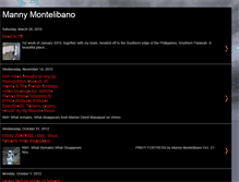 Tablet Screenshot of mannymontelibano.blogspot.com