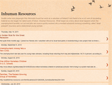 Tablet Screenshot of inhumanresourcesbook.blogspot.com