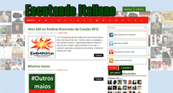 Desktop Screenshot of escutandoitaliano.blogspot.com