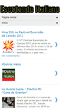 Mobile Screenshot of escutandoitaliano.blogspot.com