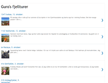 Tablet Screenshot of gurosfjellturer.blogspot.com