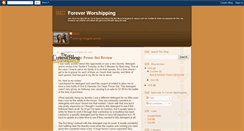 Desktop Screenshot of foreverworshipping.blogspot.com